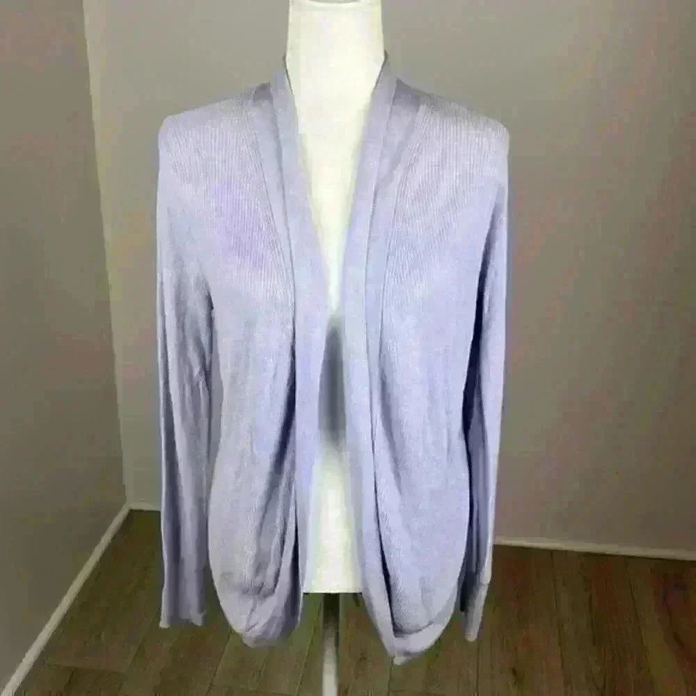 a new day Light Purple Cardigan Size Large